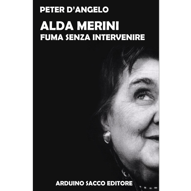 Alda Merini fuma senza intervenire / Autore: Peter D’Angelo